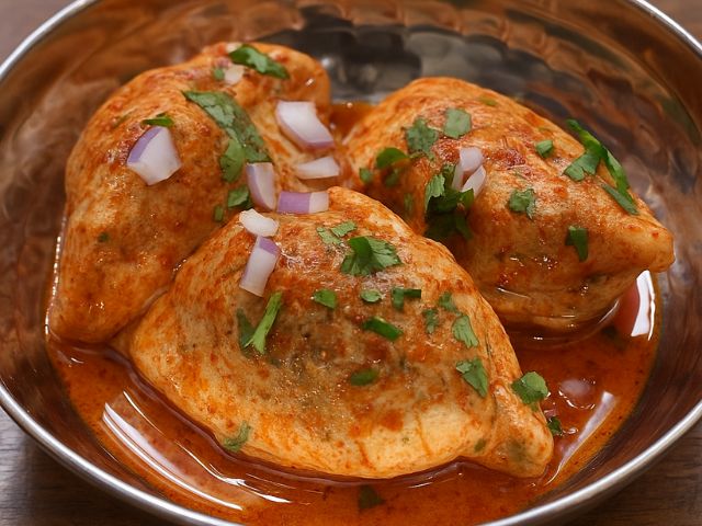 <a href="/" style="color:#f4382d">Errakaaram™</a> Tandoori Momo Chaat